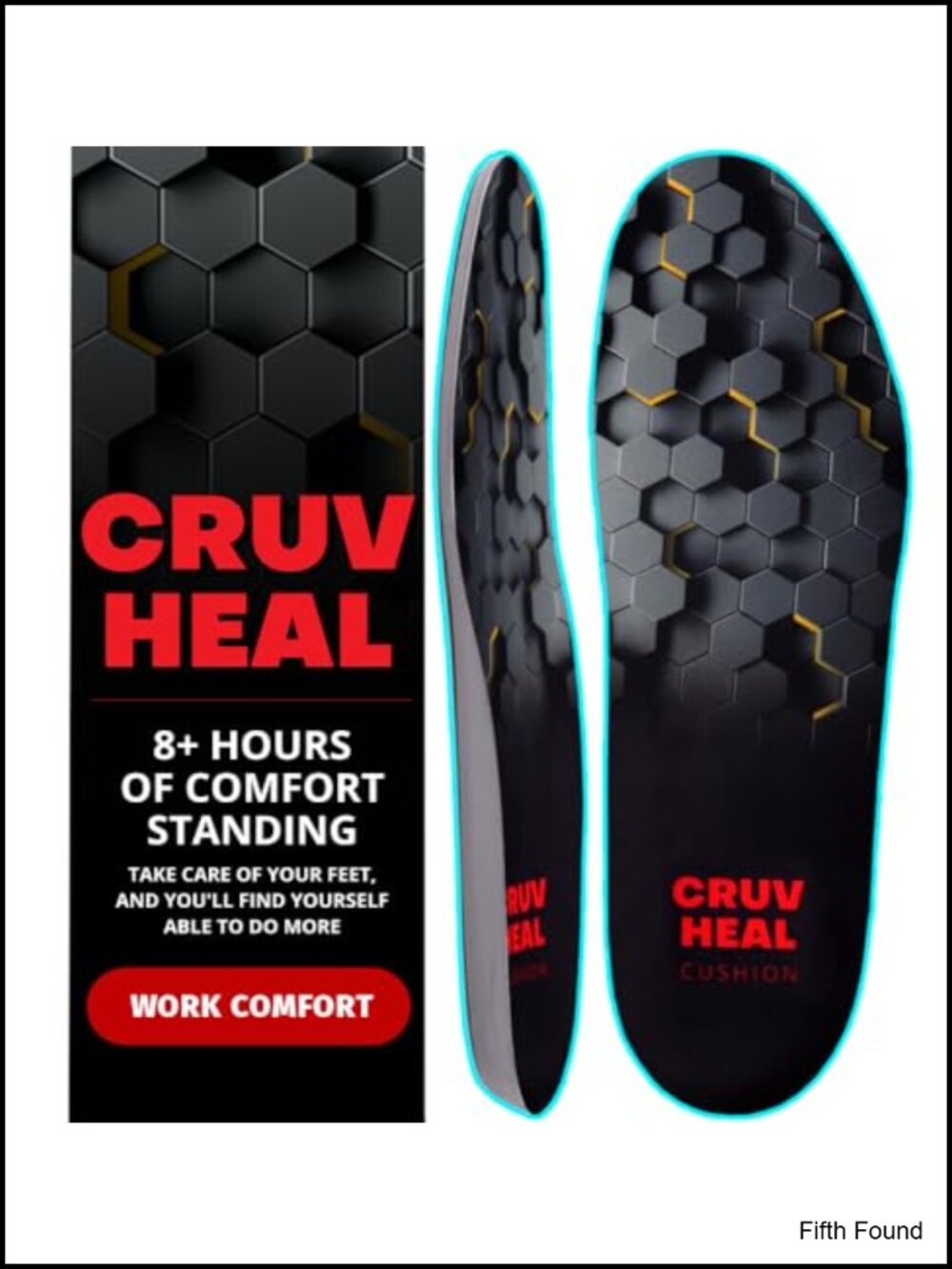 Work Boot Insoles Men Anti-Fatigue Shoe Inserts Low Arch Support